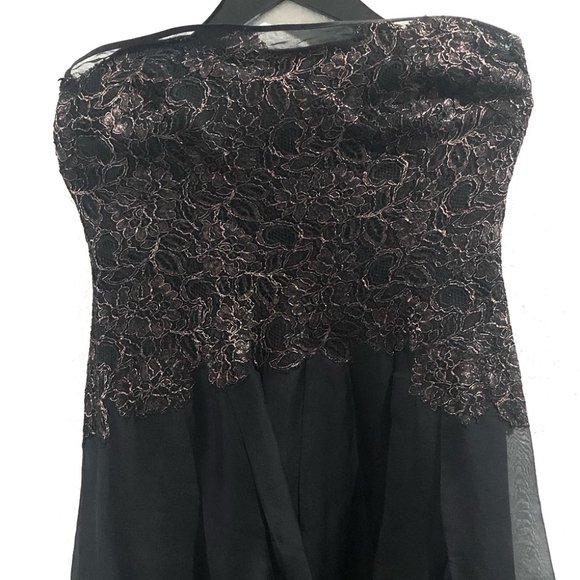 Kay Unger Silk Cocktail Gown - Picture 2 of 13